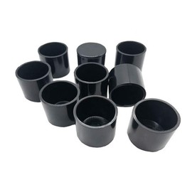 8 Pieces Multipurpose Rubber Furniture Feet, Plastic Chair Floor Protector, Non-Slip Table Leg Caps for Patio Table, Chair, Desks, Home Chair (16mm)