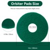 Cleaning Orbiter Pads 437.056 for Oreck 550MC Orbiter Floor Machine,