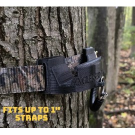 Anglers 3D Outpost Saddle Hunting Phone Holder For 1" Strap - Tethrd - Trophyline - Cruzr- Saddle