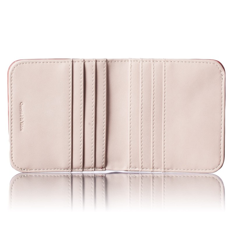 Voice le murrine Women's Bifold Mini Wallet, Made in Italy,