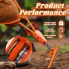 SDKZBFC 4mm Reflective Tent Guy Ropes with Pulley - 4PCS