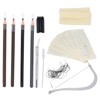 Microblading Kit Novice Eyebrow Line Marker Ruler Eyebrow Pencil Sharpener