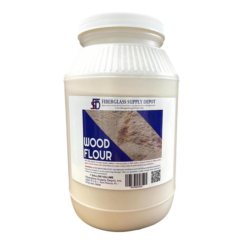 Fiberglass Supply Depot Wood Flour Filler Gallon