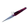 Stainless Steel Jeweler Style Tweezers #N1 Pink Black Zebra Color
