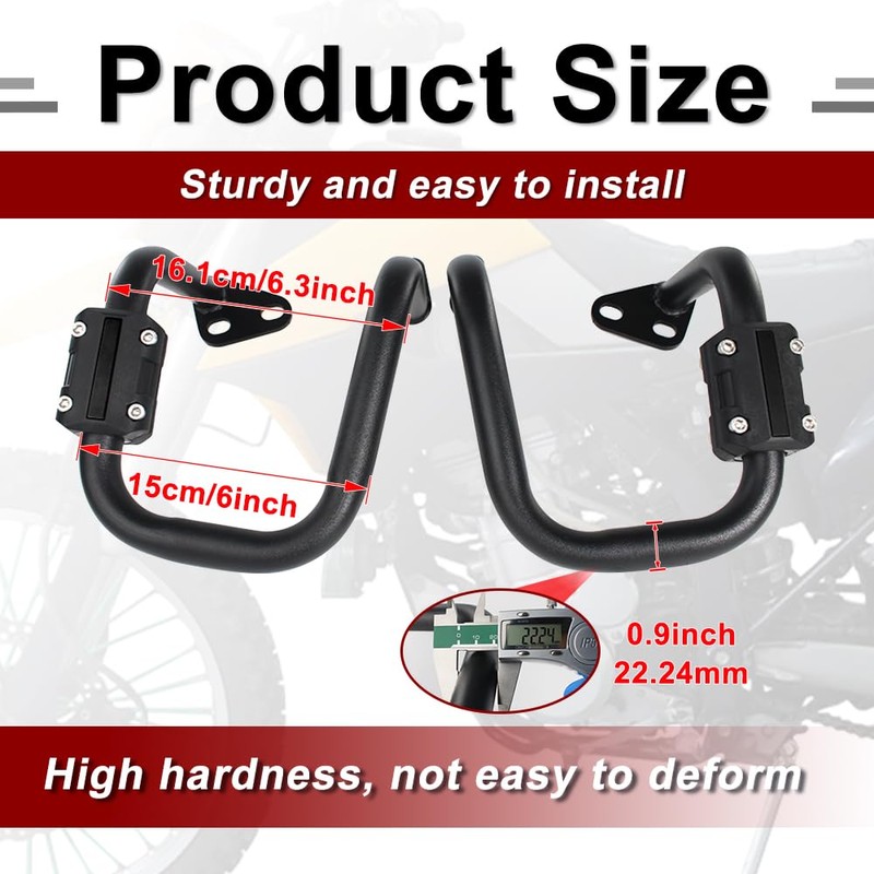 Xitomer Crash Bars Fit for KLX250 2013-2020 Motorcycle Engine Guard