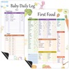 Baby's First Foods Tracker Fridge Magnet, Foods Before 1 Checklist