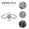 ADMETUS St Michael Bracelet 925 Sterling Silver Saint Michael Bracelet