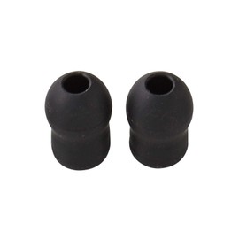 Spirit Soft Eartips (Small) P-218S-S (Black) 2 Carp Matsukichi Medical Instrument 24-3614-06