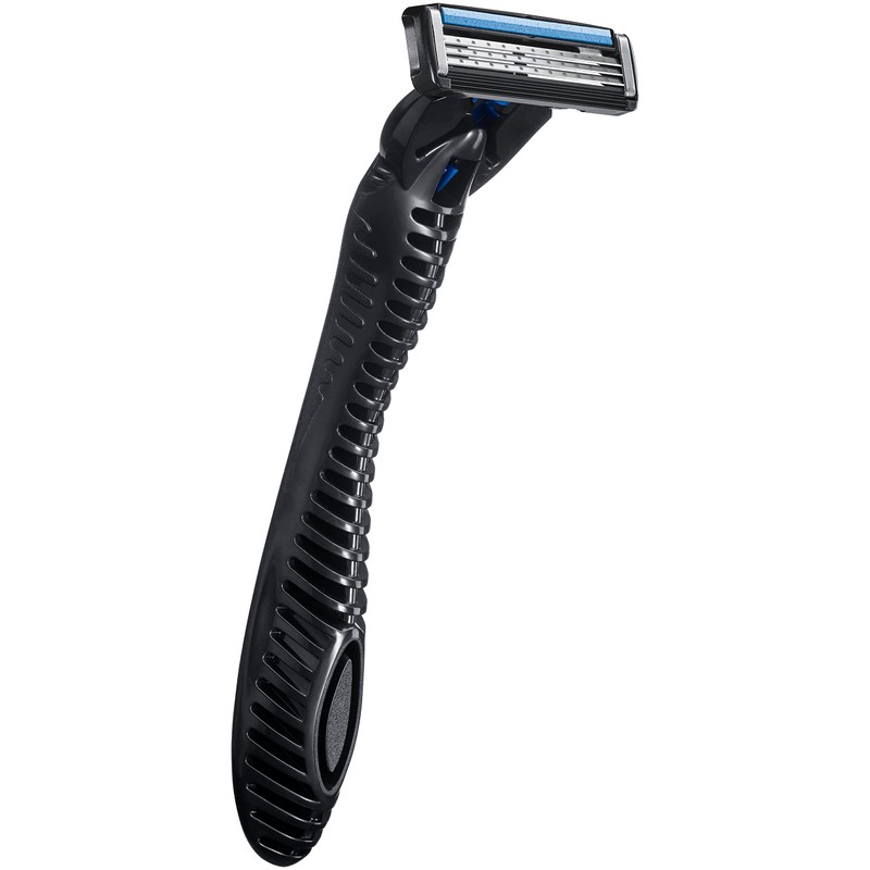BIC Hybrid 3 Flex Refillable Men's Razor Kit, 90% Recycled