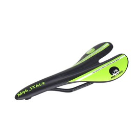 Carbon Fiber Road Mountain Bike Saddle Super Light 95g +/- Matte Green