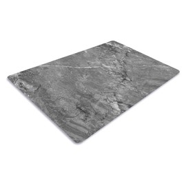Pagnanno. Chopping Board-Catering Cutting Set-Kitchen Board-Glass Worktop Savers-Sink Chopping Board-Large-Worktop Protectors Heat Resistant-Marble Effect Grey (Design 6, 20 x 16 inches (Pack of 1))