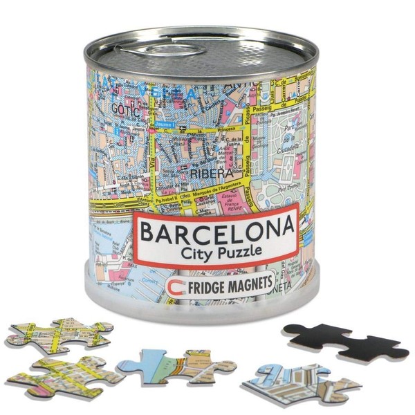 MAC Flowers (Muck Flower) City Puzzle, Magnet, Barcelona MF – CPM – bn-bcn1221 