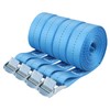 ASelected 4Pcs Ratchet Tie Down Straps 4 M X 25