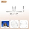 PATIKIL 0.98" Plastic Card Stands, 30 Pieces Place Card Holder