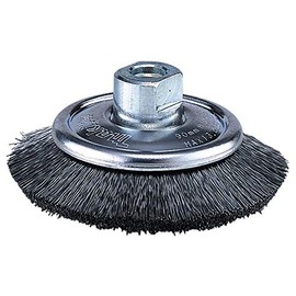 Makita A-11265 Cup Wire Brush, Outer Diameter 3.5 inches (90 mm), O-Ring Type, Bevel Type