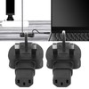 2Pcs to IEC320 C13 Power Adapter Power Cord Adapter Connector