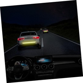 FELTECHELECTR 5 Pack Car Night Sticker Reflective Car Decal Scratch Easy Install Warning Sign
