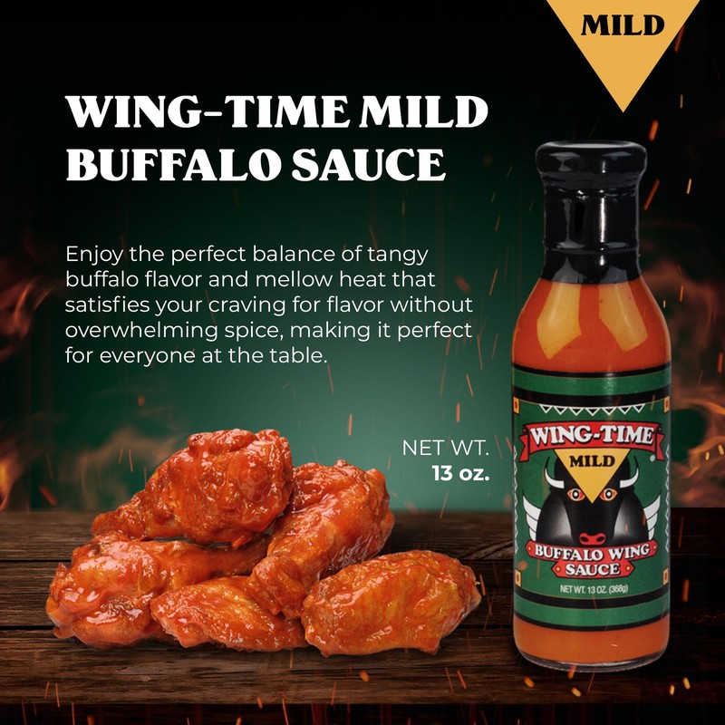 Wing -Time Buffalo Wing Sauce Mild (1)