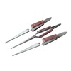 3x Soldering Tweezers, Straight, Clamping Tweezers, Cross Tweezers, Technical Tweezers,