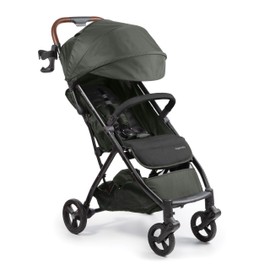 Summer Infant Ingenuity 3Dquickclose CS+ Compact Fold Stroller – Lightweight Stroller with Oversized Canopy, Extra-Large Storage and Compact Fold, Forest
