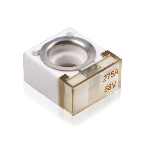 VOZINMOST 1 Pcs 58V HABF Rated Battery Fuse 275A Terminal