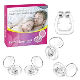 METFJSNY Anti Snoring Devices,New Upgraded Snore Stopper for Men and Women,Snoring Solution (4 PCS) Anti Snoring Nose Clip
