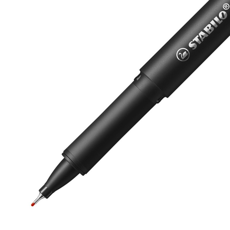 STABILO Premium Fineliner | 0.4mm | Fine | Red |