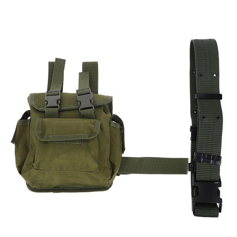 Outdoor Nylon Tactics Sport Thigh Leg Bag Shoulder Hip Package