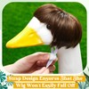 Dansydaisy 3 Pcs Porch Goose Wigs,Porch Goose Outfit Suitable for