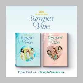 VIVIZ Summer Vibe 2nd Mini Album PhotoBook Version Random Cover CD+1p Poster+64p PhotoBook+1ea Envelope+3p PhotoCard+1ea Paper Mobile+1p Message Card+1p PostCard+Tracking Sealed