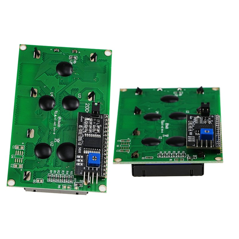 A-DIGISHUO 2pcs IIC I2C 2004 LCD Module 20x04 LCD Screen