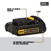 DeWalt DCB201 20V MAX Li-Ion Compact Battery Pack (1.5 Ah)