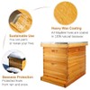 MayBee 8 Frame Screened Bottom Board Beehive Dipped in 100%