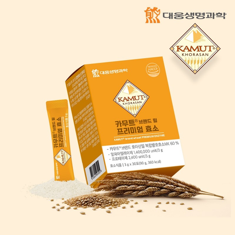 Potency value: 1.4 million Daewoong Life Science Kamut Premium Enzyme