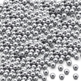 ANCIRS 400 Pcs Paint Mixing Balls, 316 Stainless Steel Agitator Balls, Bearing Balls for Mixing Paint, Nail Polish (0.11"/3mm)