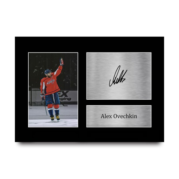 HWC Trading Alex Ovechkin Washington Capitals Gifts Printed Signed Autograph