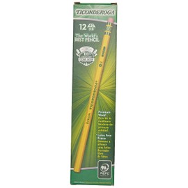 Dixon Ticonderoga #2 Pencils 1-12 ct Box