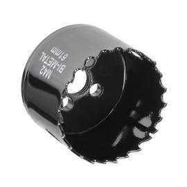 CoCud Bi-Metal Hole Saw, 61mm 2-3/8 Inch Dia Hole Saw, High Speed Steel Cutter - (Applications: for Wood Brass Zinc), 1-Pieces