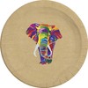Procos 10067695 90604 Plate, Elephant, 23 cm, Pack of 8,