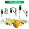 2 Pack Kitchen Tap Hose Connector, Mixer Tap Hose Connector,