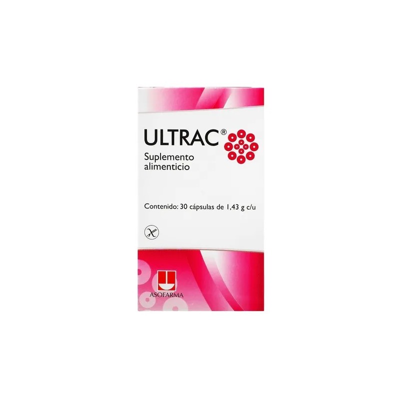 Ultrac 1.43 Gr Caja 30 Capsulas