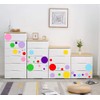 Polka Dots Wall Decals (259Dots) Vinyl Wall Stickers Dots Wall