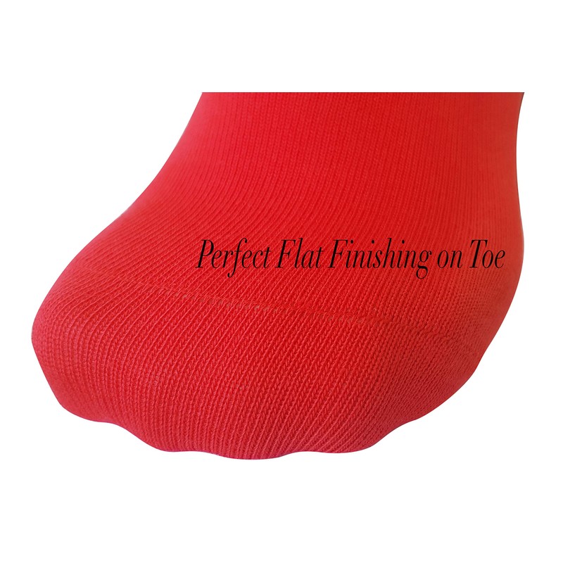 MySocks - Calcetines Unisex, 3 Pairs Red, UK 8-11
