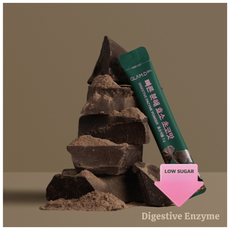 GLAM.D Diet Powder 3g*14ea/4g*14ea(Grain Enzyme/Black Bean/Digestive Enzyme), Type:Grain Enzyme 3gx30ea