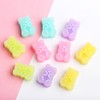 Refoiner Eraser, Elementary School Students, 5 Mini Erasers, Translucent Jelly,