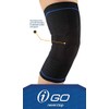 iGo i-98105 Premium Knit Knee Stabilizer, Shape, Medium