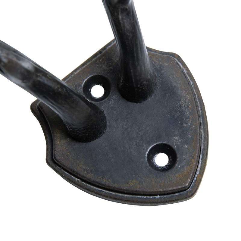 SOFFEE DESIGN Wall Mounted Metal Coat Hooks, Hanging Antler Shape