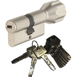 ABUS EC550Profile Knob Cylinder Length 35/40mm with 10Keys