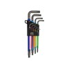 Bahco C1997LM/9P 9 Piece Metric Long Ball End Coloured Hexagon