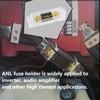 Hamolar 3 Pack 150 AMP ANL Fuse Holder Kit 0/2/4/8